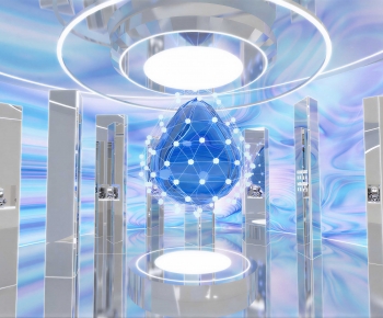 Modern Exhibition Hall-ID:935970075