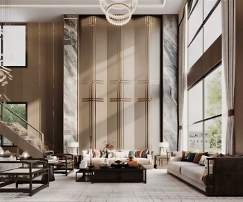 Modern A Living Room-ID:800136099