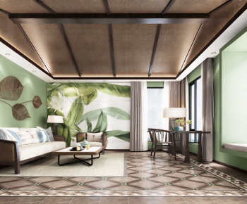 Southeast Asian Style A Living Room-ID:533690551