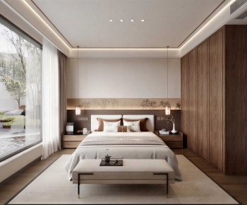 New Chinese Style Bedroom-ID:285698899