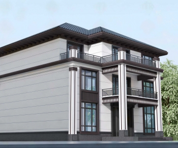 New Chinese Style Detached Villa-ID:634030103