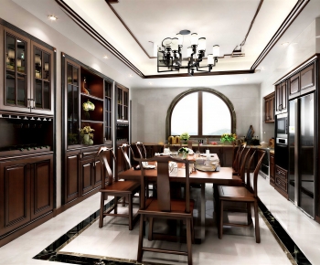 New Chinese Style Dining Room-ID:460231073