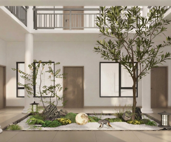 Modern Courtyard/landscape-ID:135071997