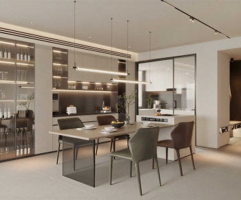 Modern Dining Room-ID:685981049