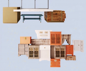 New Chinese Style Decorative Cabinet-ID:695278881