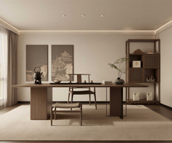 New Chinese Style Tea House-ID:948588836