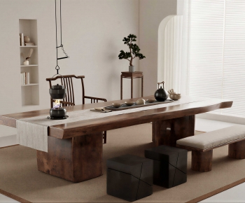 New Chinese Style Tea House-ID:595870027