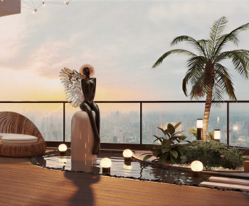 Modern Terrace-ID:565080884