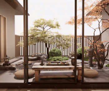 Japanese Style Courtyard/landscape-ID:658818019