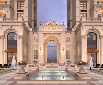 European Style Facade Element-ID:234494922