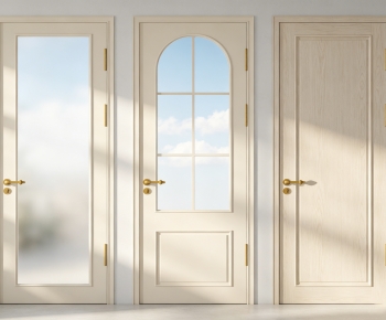 French Style Single Door-ID:737638956