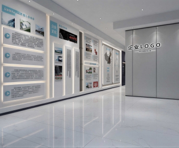 Modern Exhibition Hall-ID:778549914