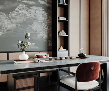 New Chinese Style Tea House-ID:165109685