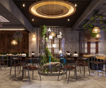 Industrial Style Restaurant-ID:136573082