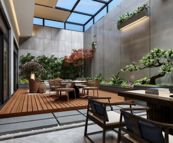 New Chinese Style Courtyard/landscape-ID:474064112