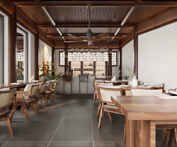 New Chinese Style Dining Room-ID:825767997