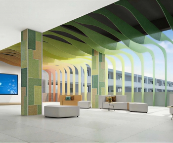 Modern Office Rest Area-ID:224204068