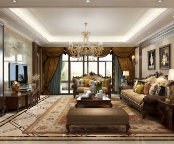 European Style A Living Room-ID:108709342