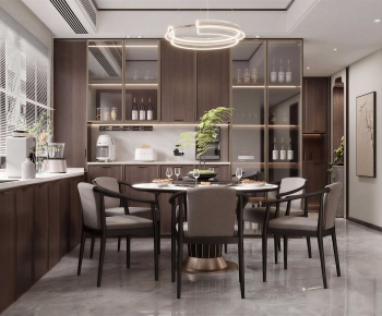 New Chinese Style Dining Room-ID:786812076