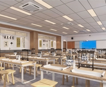 New Chinese Style Calligraphy Classroom-ID:830355888