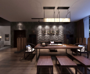 New Chinese Style Tea House-ID:115400086