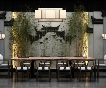 New Chinese Style Tea House-ID:100529257