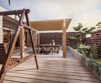 Modern Courtyard/landscape-ID:389870886