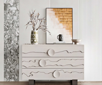 Wabi-sabi Style Side Cabinet-ID:521988956