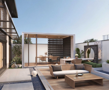 Modern Courtyard/landscape-ID:661439921