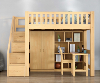 Modern Bunk Bed-ID:473906995