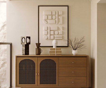 Modern Entrance Cabinet-ID:748373035