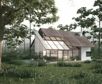 Modern Building Appearance-ID:220933913