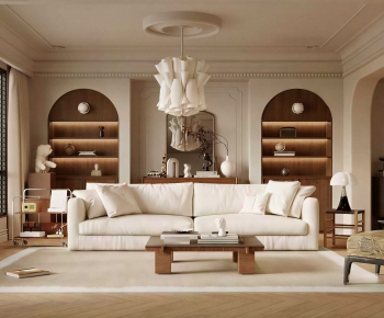 Modern A Living Room-ID:727155921