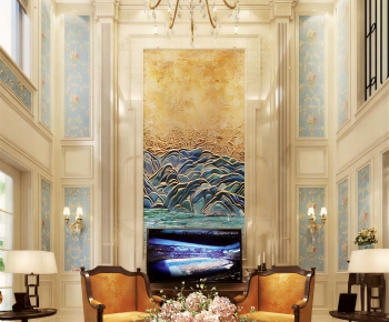 European Style A Living Room-ID:485086921