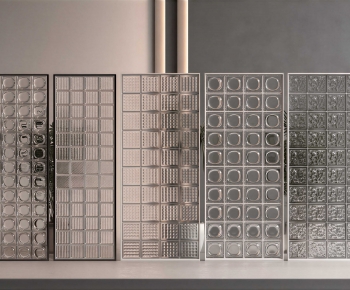 Modern Glass Screen Partition-ID:469386108