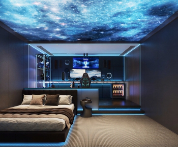 Modern Audiovisual Room-ID:508775955