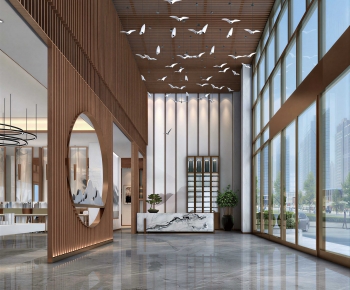 Modern Office Reception Desk-ID:550524959