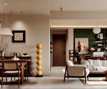 Modern A Living Room-ID:700263026