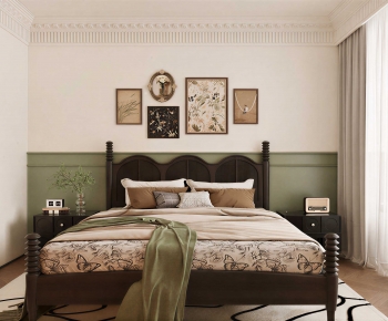 Retro Style Bedroom-ID:973964937