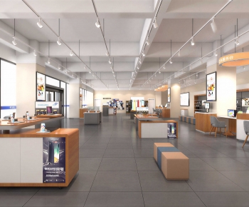 Modern Exhibition Hall-ID:130856995