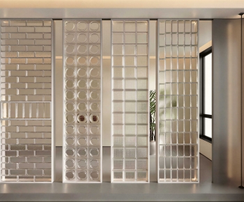 Modern Glass Screen Partition-ID:295816902