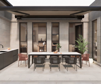 Modern Courtyard/landscape-ID:418725977
