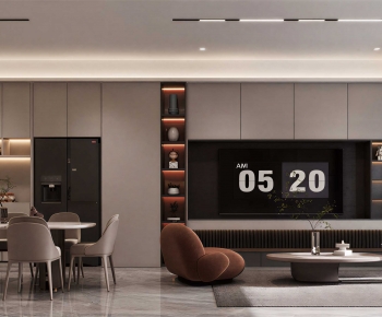 Modern A Living Room-ID:978950988