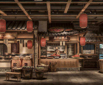 Chinese Style Restaurant-ID:174705035