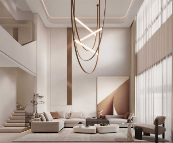 Modern A Living Room-ID:999861962