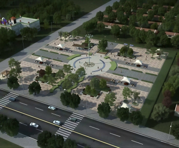 Modern Architectural Bird's-eye View Planning-ID:830945972