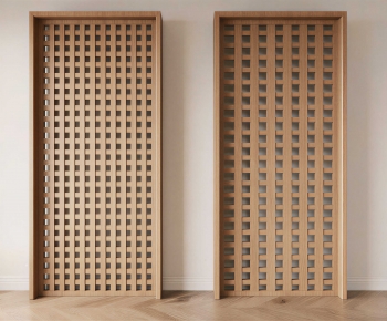 Modern Wooden Screen Partition-ID:718807944