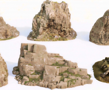 Modern Rockery Waterscape-ID:515580897