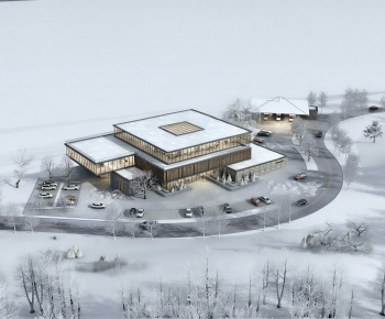 Modern Building Appearance-ID:158746967