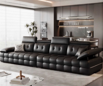Modern A Living Room-ID:743447076